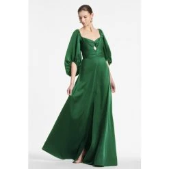 Sachin & Babi Angelina Gown - Emerald Dresses
