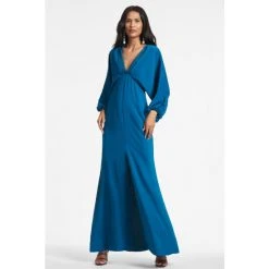 Sachin & Babi Gabby Gown - Teal Dresses