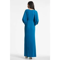 Sachin & Babi Gabby Gown - Teal Dresses -Sachin & Babi Shop unnamed file 424