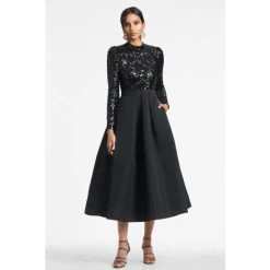 Sachin & Babi Amity Gown - Black Dresses