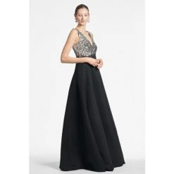 Sachin & Babi Caterina Gown Dresses Black -Sachin & Babi Shop unnamed file 837