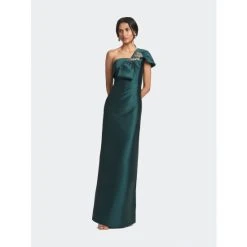 Sachin & Babi Ines Gown - Forest Green Dresses